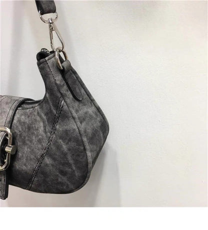 #4005 Tie-Dye Hobo Bag （2 Colors）