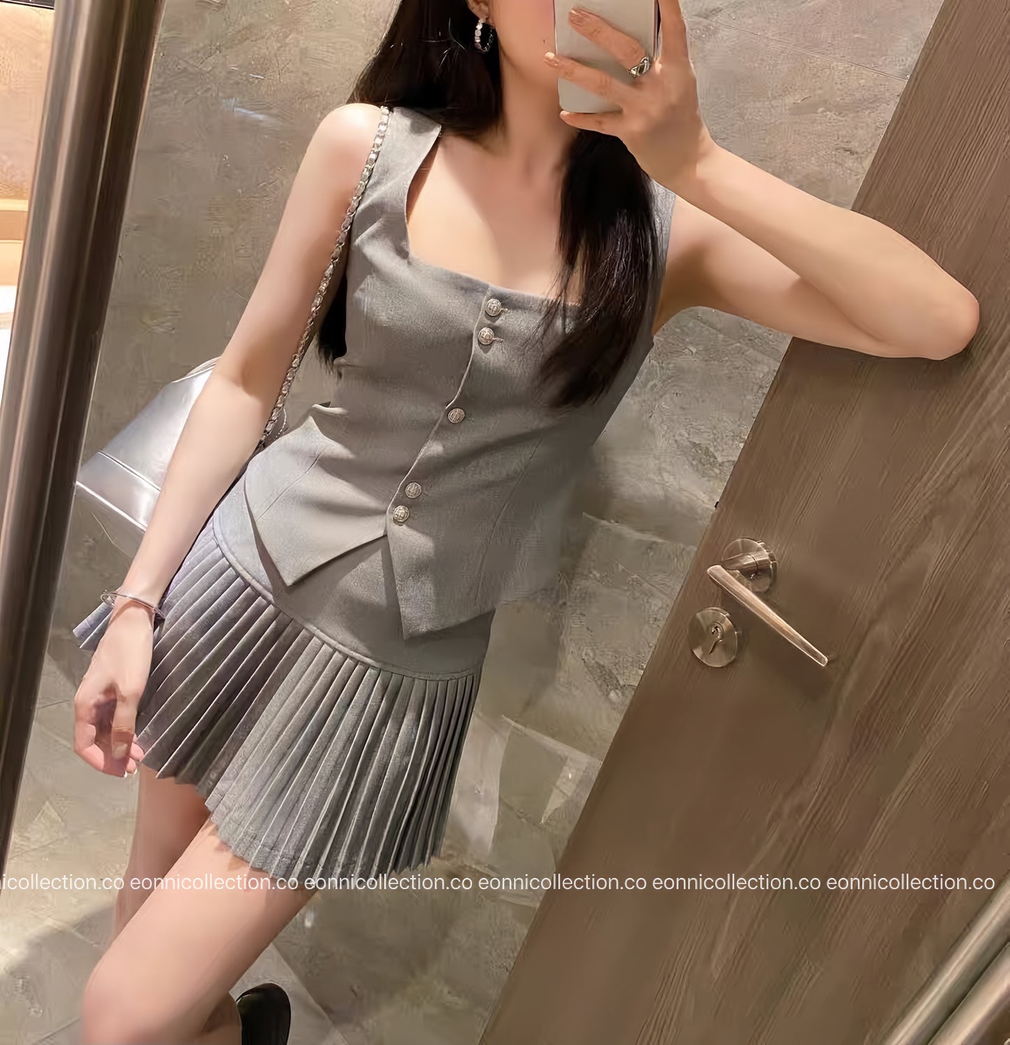#2022 Modern Feminine Ensemble （2 Colors）