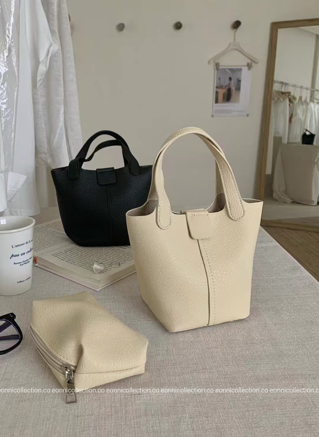#4008 Casual Chic Basket Bag （3 Colors）