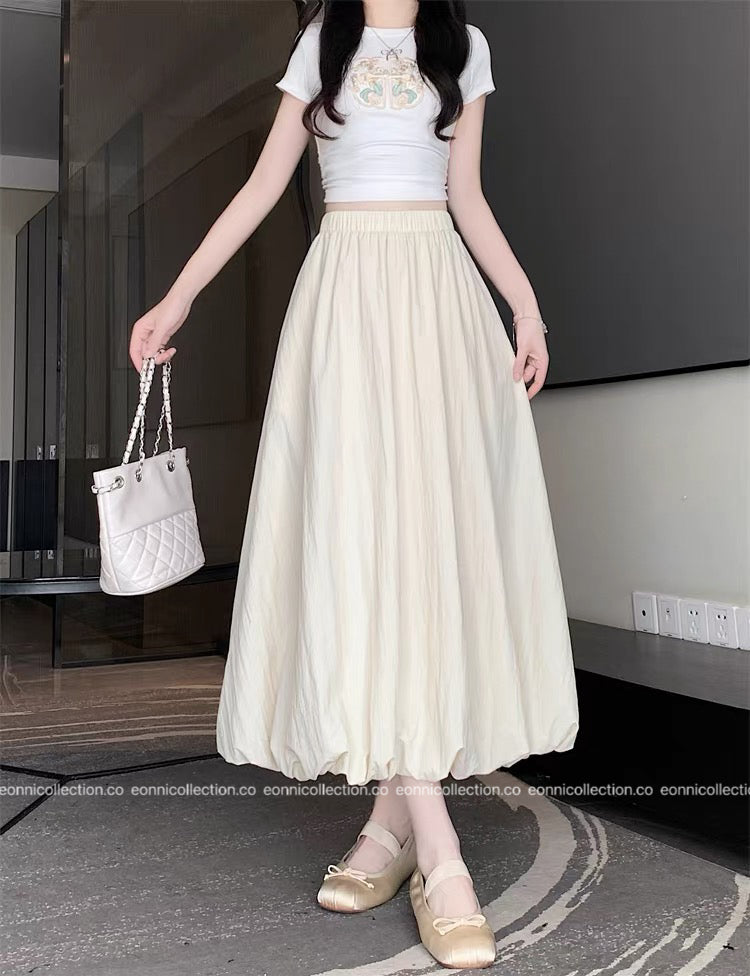 #3023 Cloud Bubble Skirt（3 Colors）