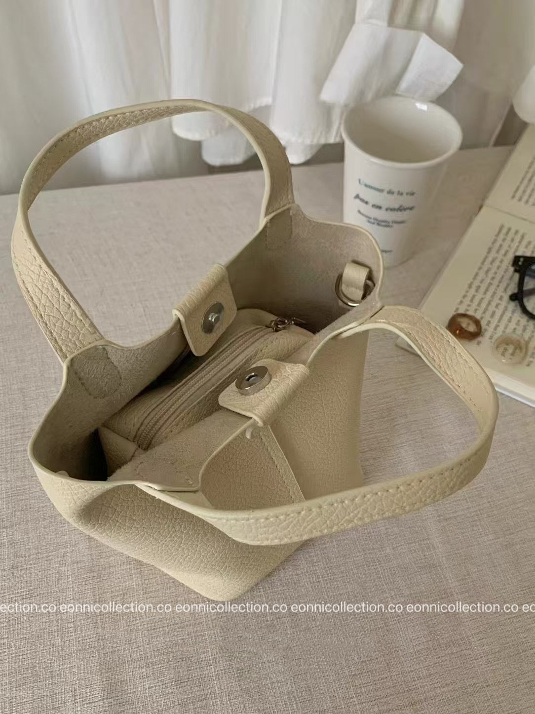 #4008 Casual Chic Basket Bag （3 Colors）
