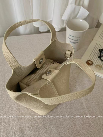 #4008 Casual Chic Basket Bag （3 Colors）