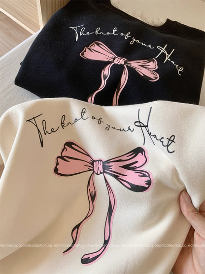 #2135 Bella Sweatshirt Set（2 Colors）