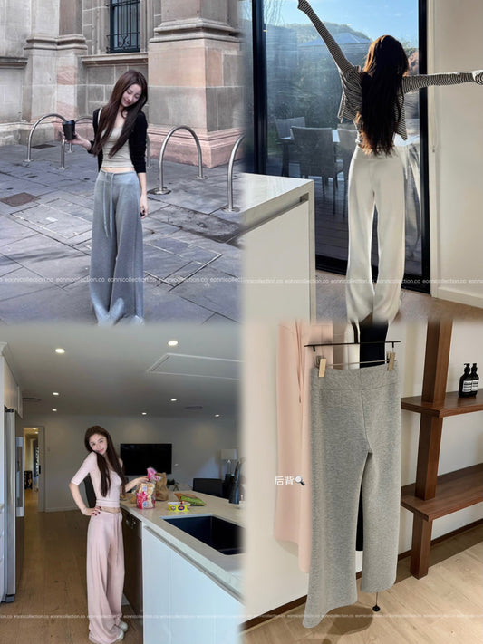 #3041 Lisa CloudTouch Cotton Long Pants （3 Colors）