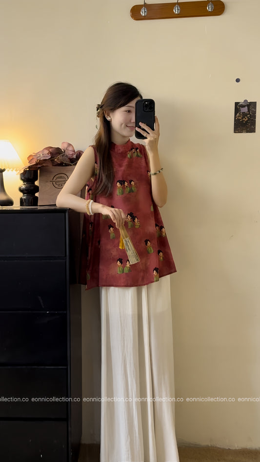 #2124 Poetic Breeze - Crimson Muse