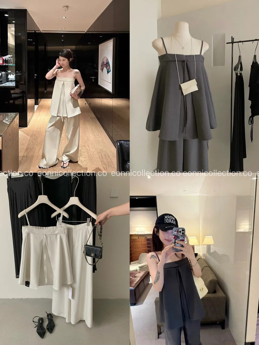 #2101 Chic Structured Suit Set – Elegant & Modern（3 Colors）