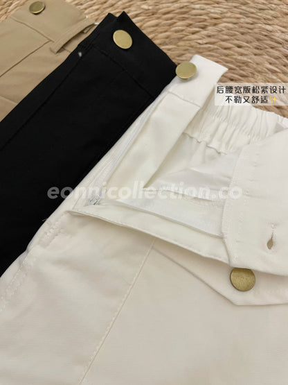 #3005 Cargo Skirt with Belt（3 Colors)
