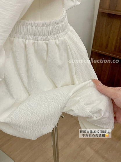 #3001 Cloud Puff Skirt (3 Colors)